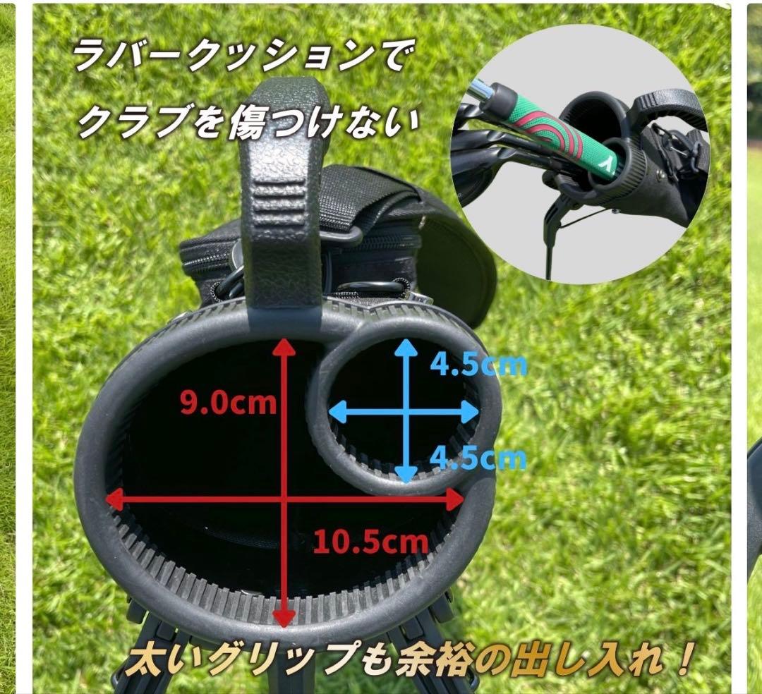 【美品】ROBUSTIN軽量ゴルフスタンドバッグ 1.2kg